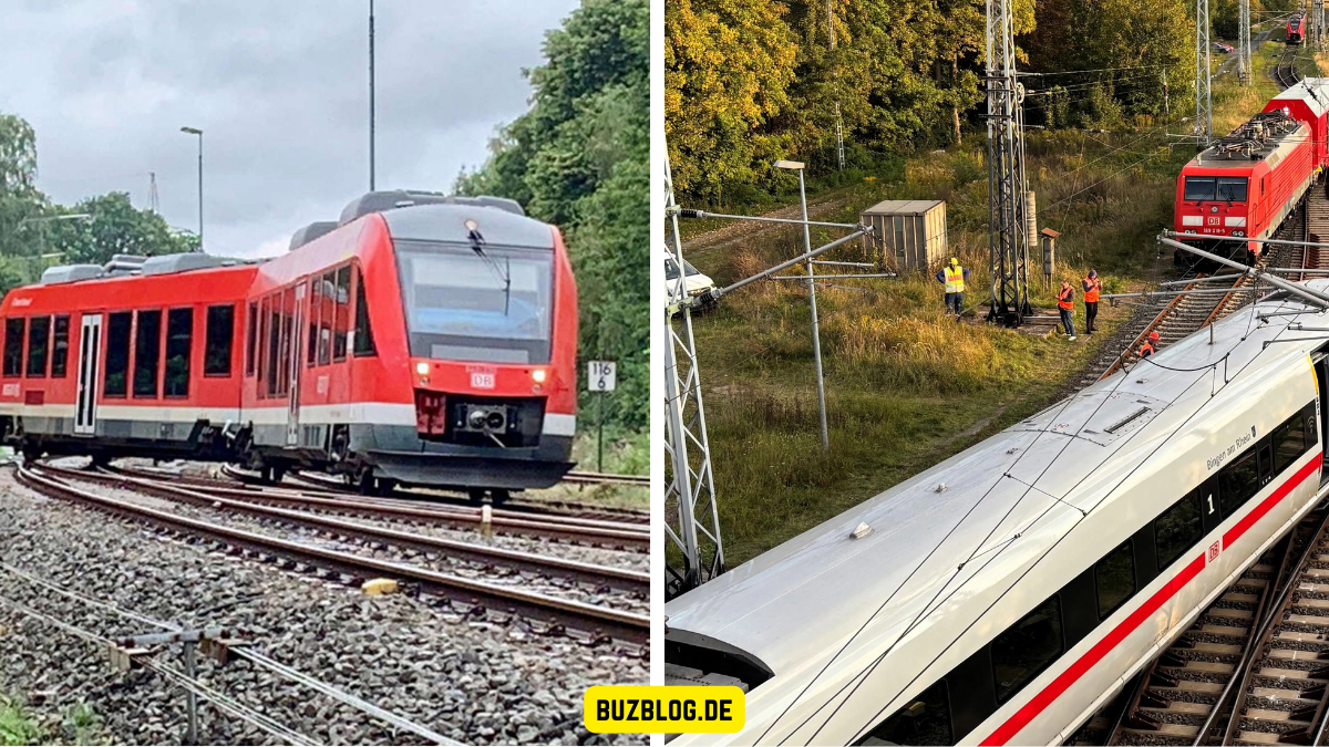 Zug entgleist Herzberg Bahnstrecke gestört Ursachen und Folgen